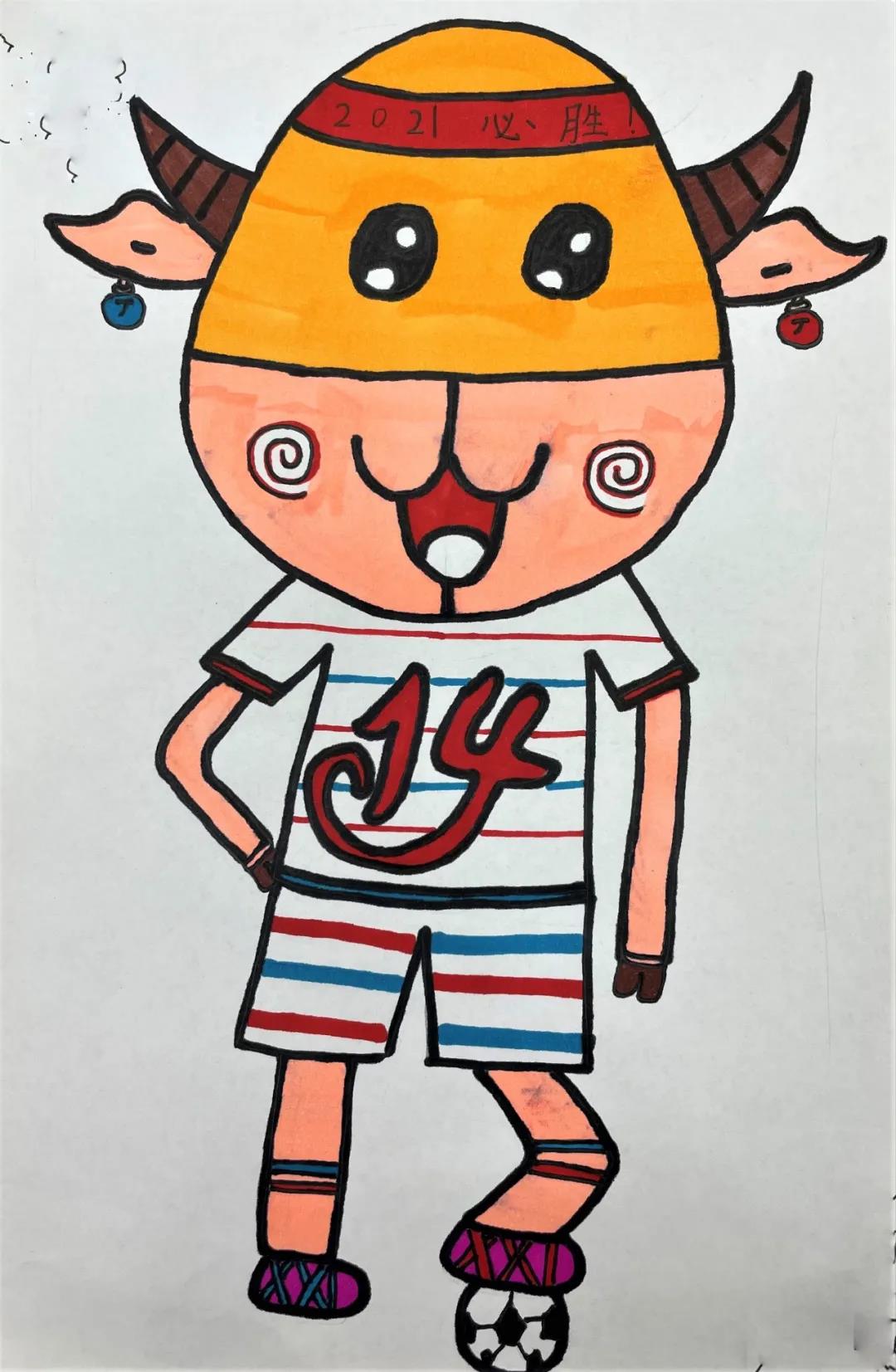 一次看够体育节会徽,吉祥物获奖作品